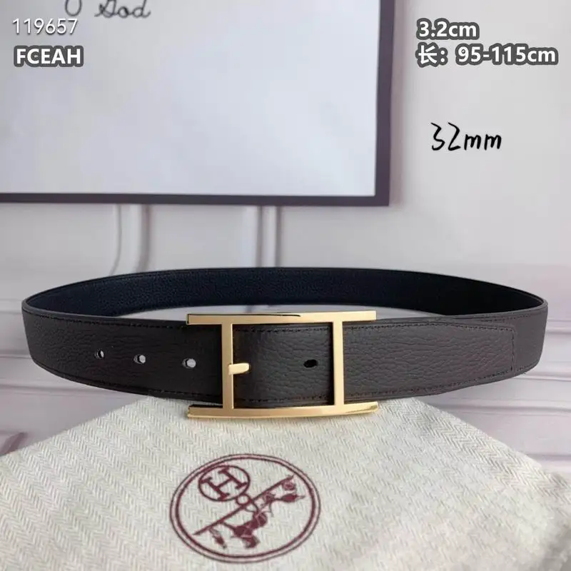 Hermes belt 32mmX95-115cm 8L040802